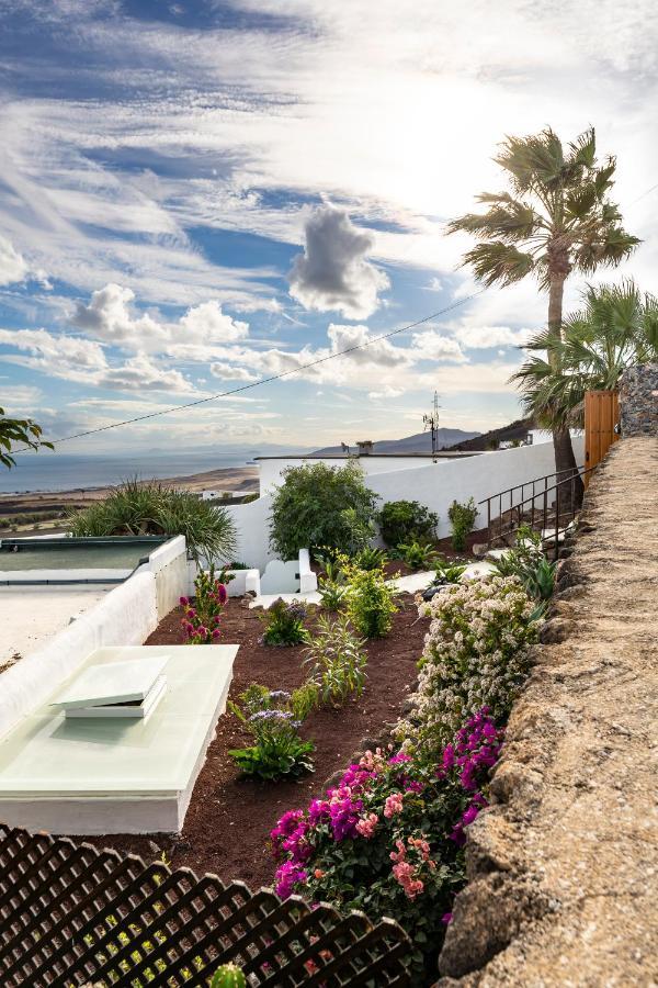 "New" Deluxe Designer Villa Infinity, With Panoramic Sea Views,Own Exclusive Heated Private Pool, Subtropical Gardens Tías Exterior foto